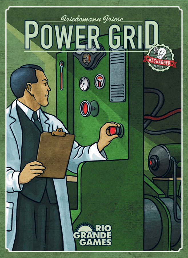 Power Grid: Recharged Edition Board Games The Compleat Strategist