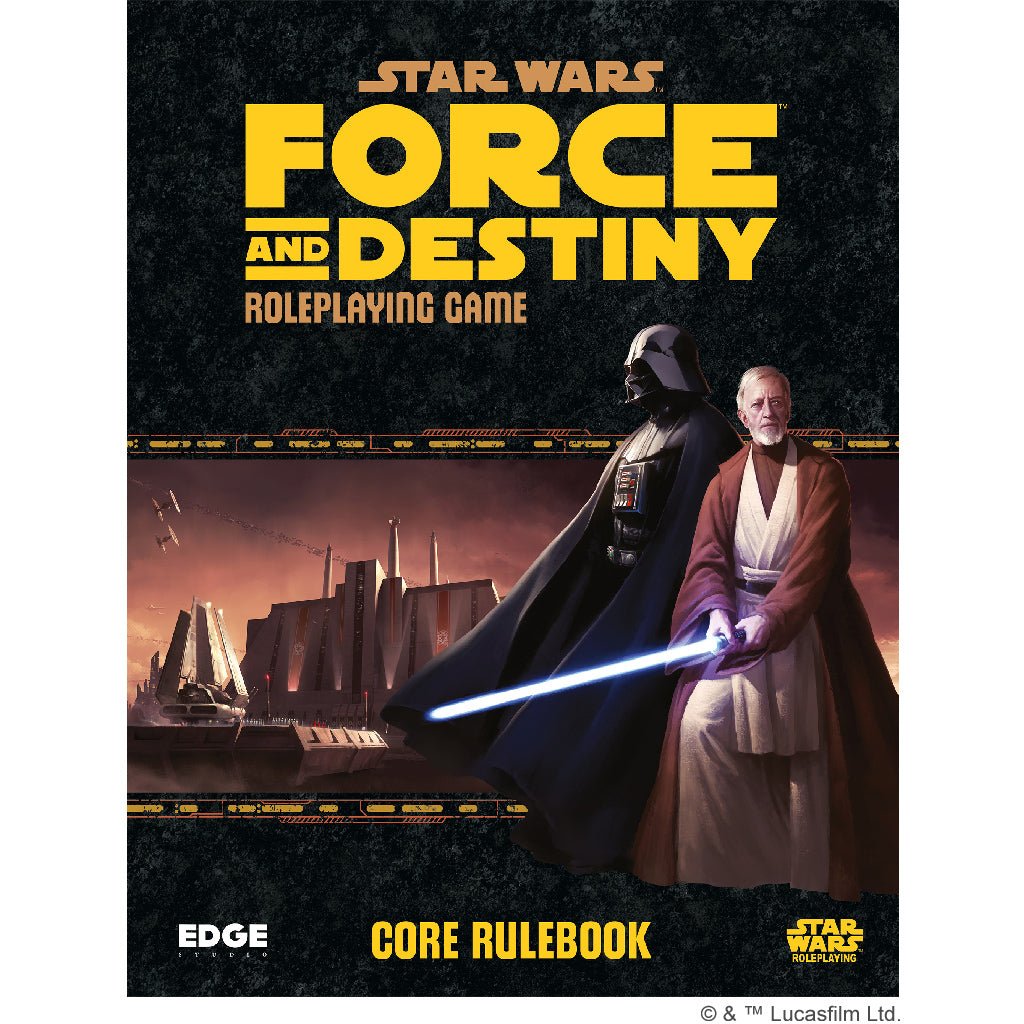 Star Wars - Force and Destiny: Core Rulebook RPG The Compleat Strategist