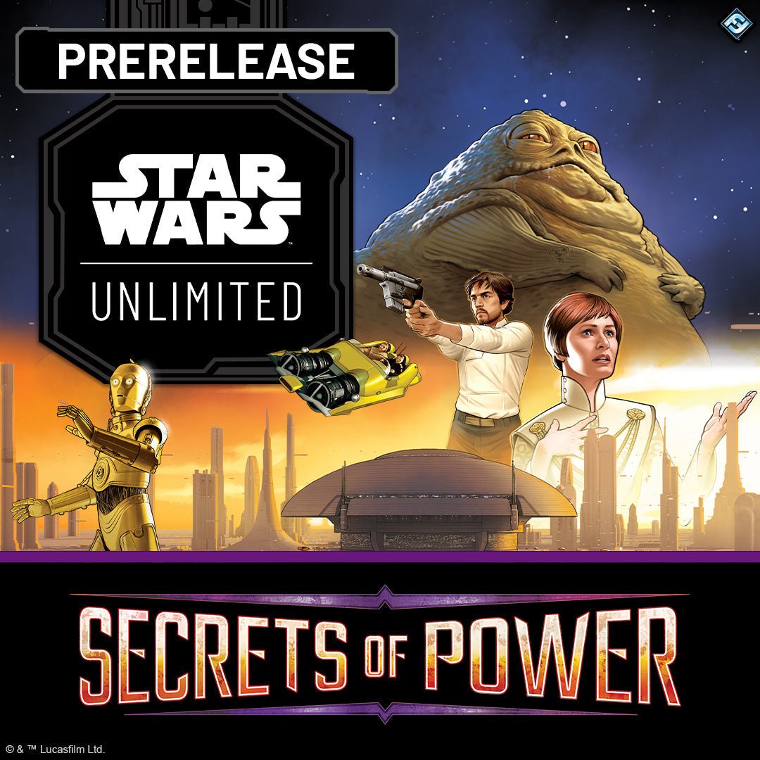Prerelease Event for Star Wars Unlimited Secrets of Power Now on Sale - The Compleat Strategist