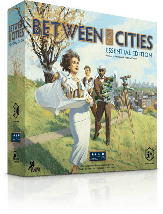 Between Two Cities Essential Edition Board Game The Compleat Strategist