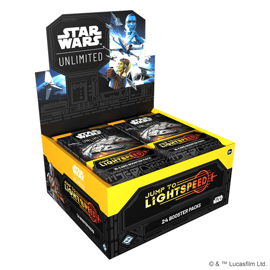Star Wars Unlimited Jump to Lightspeed Booster Display Collectible Card Games The Compleat Strategist