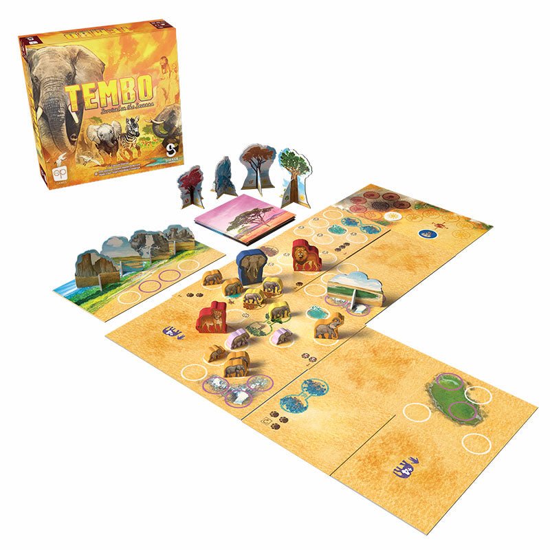 Tembo: Survival on the Savanna Board Games The Compleat Strategist