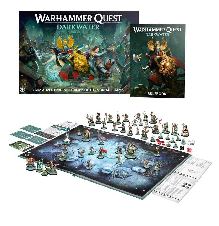 Warhammer Quest: Darkwater Collectible Miniatures Game The Compleat Strategist