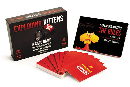 Exploding Kittens NSFW Edition Games The Compleat Strategist
