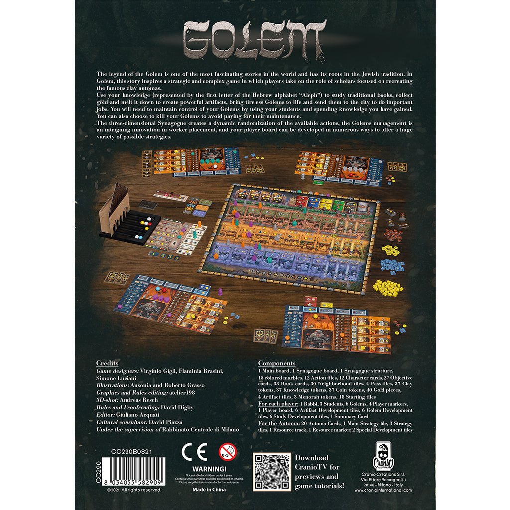 Golem Board Games The Compleat Strategist