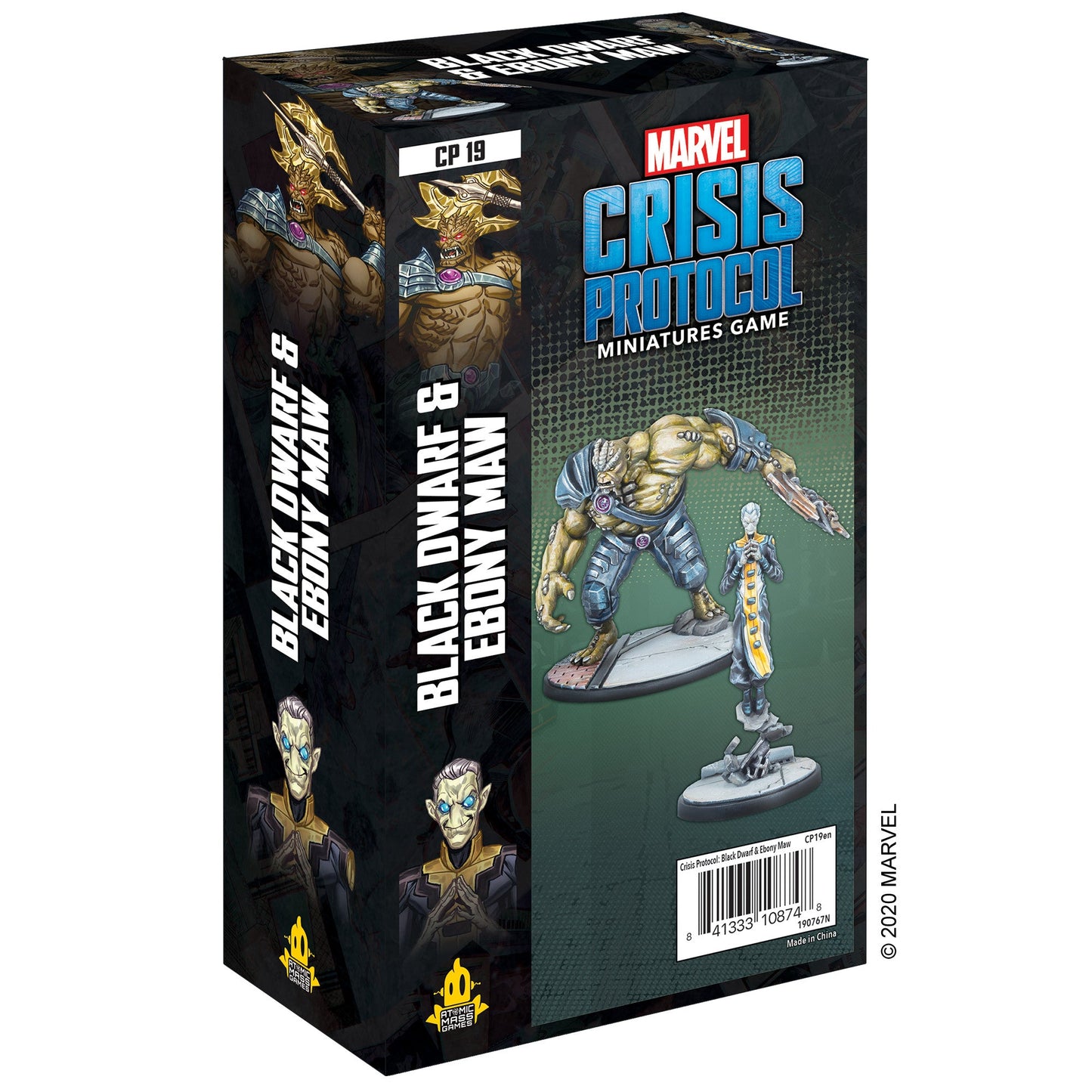 Marvel Crisis Protocol Black Dwarf & Ebony Maw Collectible Miniatures Games The Compleat Strategist