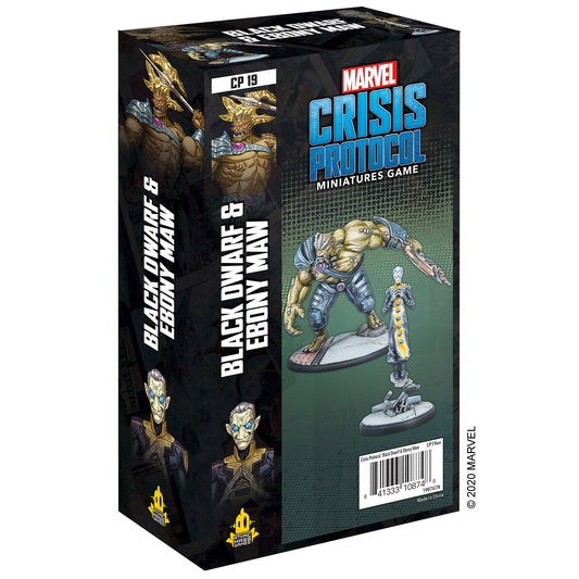 Marvel Crisis Protocol Black Dwarf & Ebony Maw Collectible Miniatures Games The Compleat Strategist
