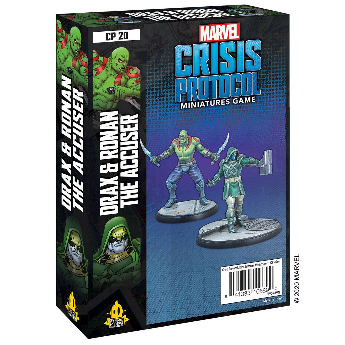 Marvel Crisis Protocol Drax and Ronan the Accuser Collectible Miniatures Games The Compleat Strategist