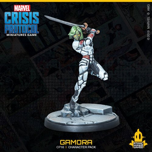 Marvel Crisis Protocol Gamora and Nebula Character Pack Collectible Miniatures Games The Compleat Strategist