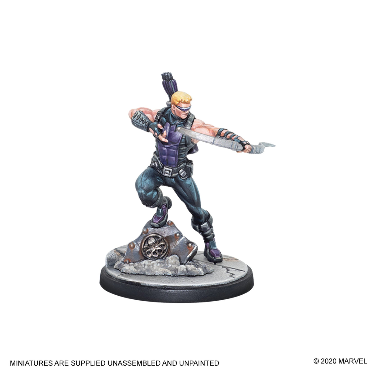 Marvel Crisis Protocol Hawkeye & Black Widow Collectible Miniatures Games The Compleat Strategist