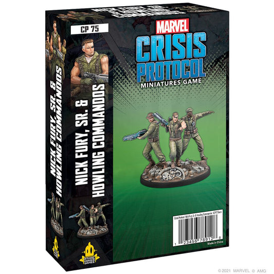 Marvel: Crisis Protocol - Nick Fury, Sr. & Howling Commandos Games The Compleat Strategist