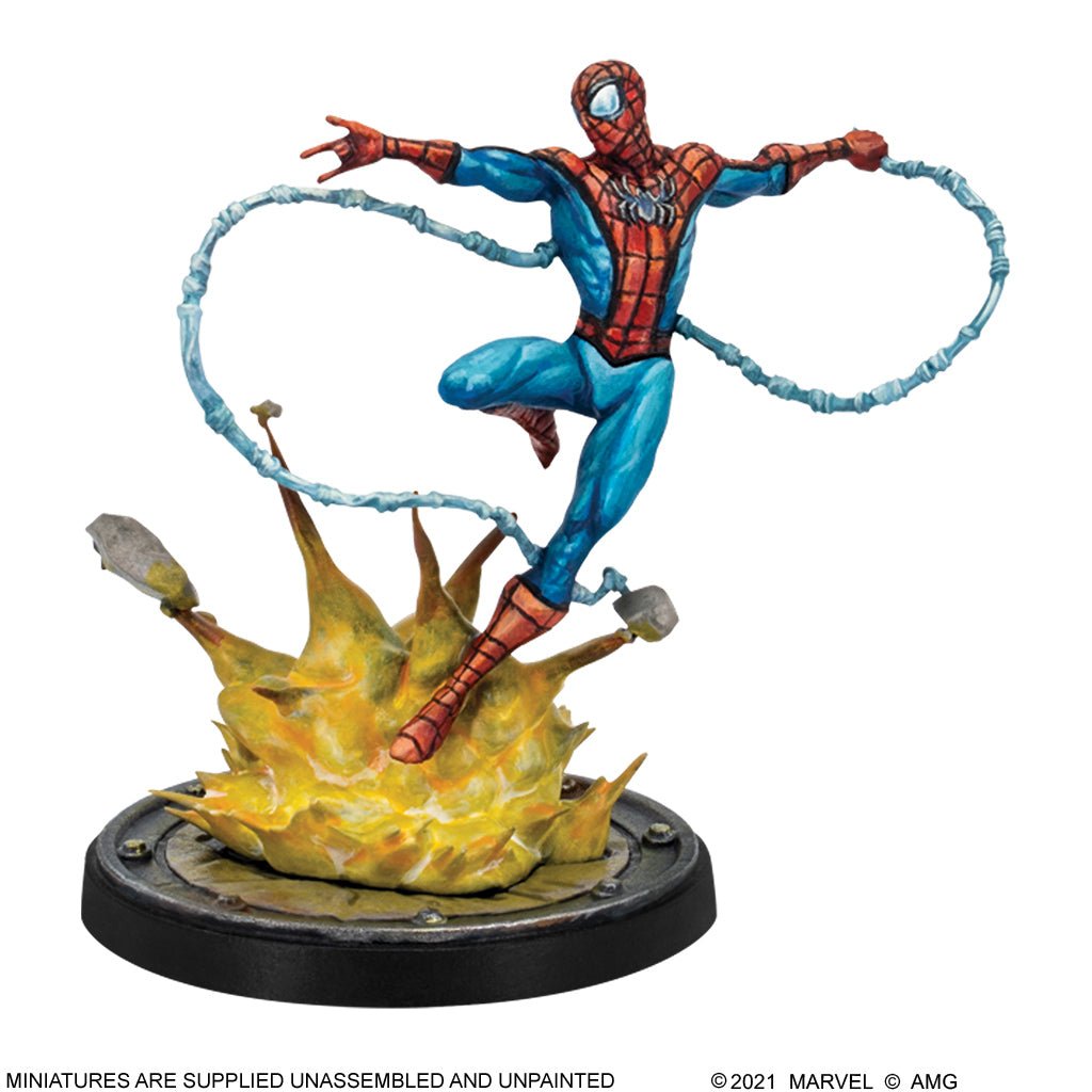 Marvel Crisis Protocol Rival Panels: Spider - Man vs Doctor Octopus Collectible Miniatures Games The Compleat Strategist