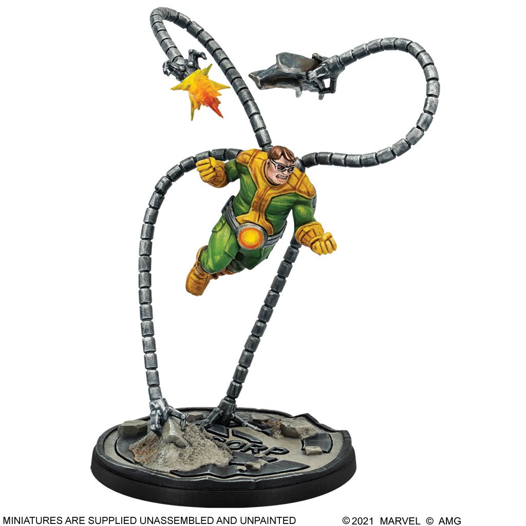 Marvel Crisis Protocol Rival Panels: Spider - Man vs Doctor Octopus Collectible Miniatures Games The Compleat Strategist