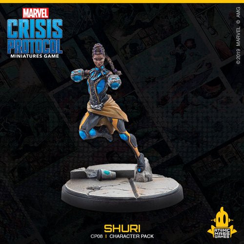 Marvel Crisis Protocol Shuri and Okoye Character Pack Collectible Miniatures Games The Compleat Strategist