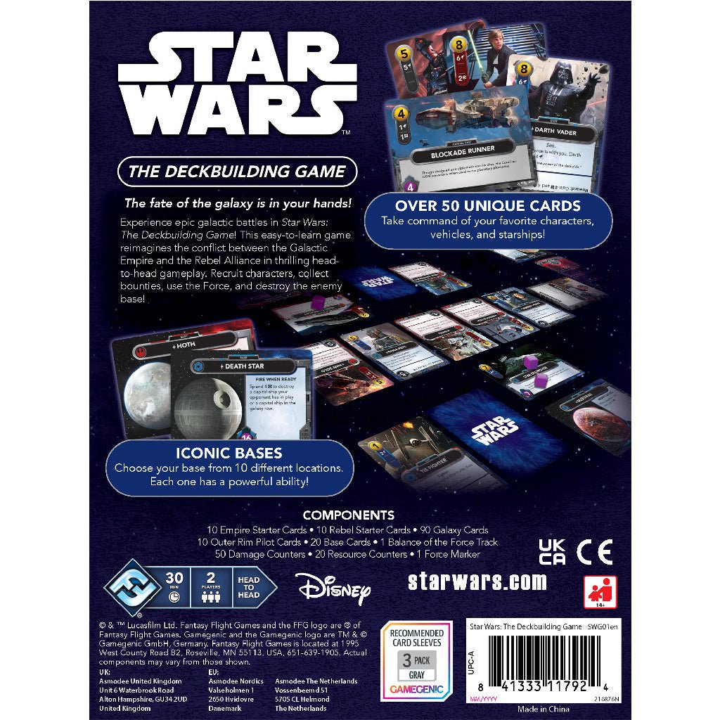 Star Wars: The Deck - building Game Card Games The Compleat Strategist